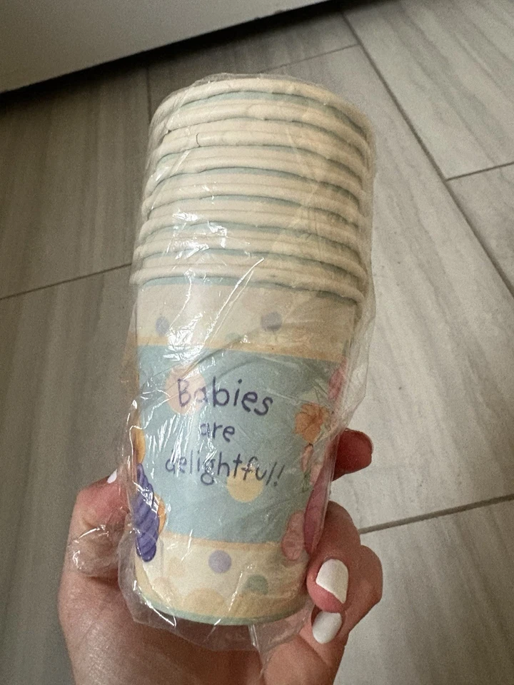 8 винтажных детских чашек для душа Winnie the Pooh 9 унций - Изображение 3 из 4