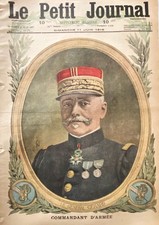 LE PETIT JOURNAL 1916  N°1329 LE GENERAL GERARD - LA REINE DES BELGES DECOREE