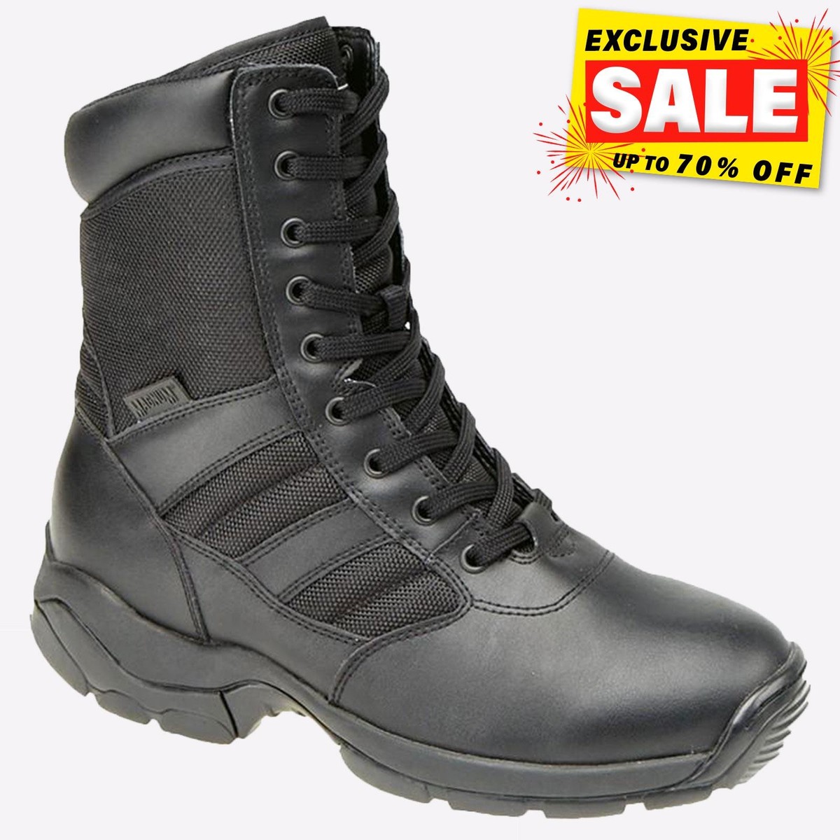Magnum Panther Hombres Informales Moda Exterior Cuero Botas de Combate