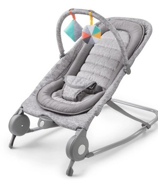Summer by ingenuity 2 in 1 baby bouncer & rocker duo for infants, light grey...