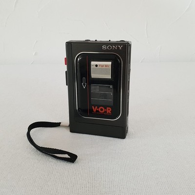 Sony TCM 15V / Kassetten Diktiergerät / Cassette Corder / Walkman / VTG