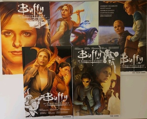 Buffy the Vampire Slayer Season 9 COMPLETE TPB Vols 1-5 Comics 4 1st Printings