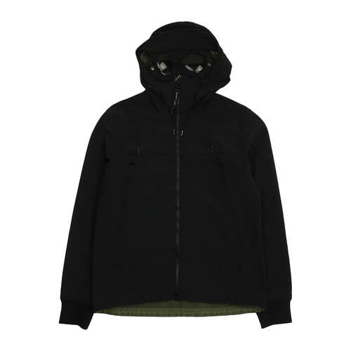 C.P. Company Jacket ‘Soft Shell Goggle Hooded’ Size Large Navy