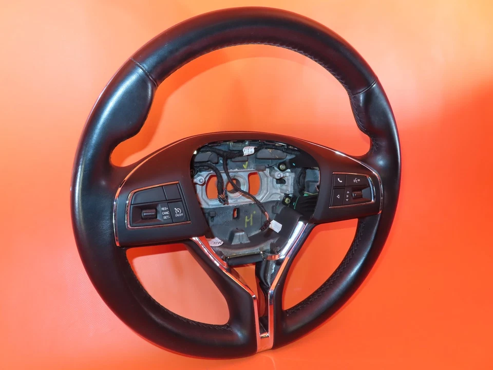 Volante Maserati Quattroporte 2014 2015 2016 670015373 negro OEM Foto 3 de 4