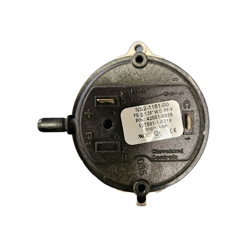 Air Flow Switch Pentair Cleveland Controls NS2-1181-00 MasterTemp 42001-0059