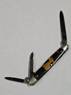Antique A.J. Jordan Tortoise/ Stainless Steel AAA1 Pocket Knife 2.5 