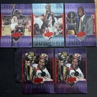 Upper Deck NBA ATHLETE OF THE CENTURY Michael Jordan Chicago Bulls 5-Card Lot