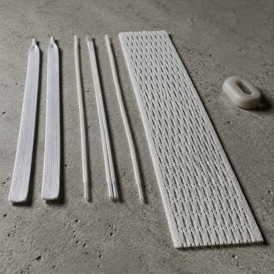 Lacrosse Netzschnur-Set hoch elastisch Lacrosse Schläger Netzschnur für