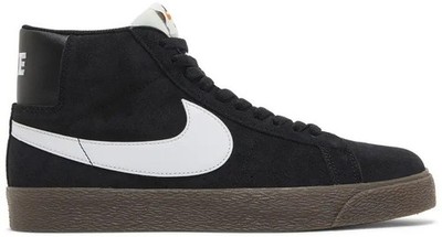 Nike Zoom Blazer SB Mid Black Dark Gum for Sale | Authenticity