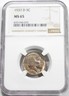 1937-D Buffalo Nickel certified by NGC MS 65 condition KM#134 (281) Denver Buffalo