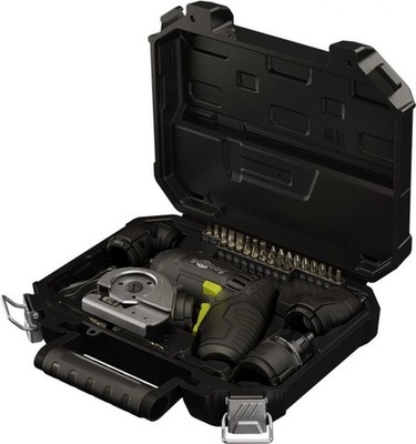 Goobay Tools 4in1 Mini-Akkuschrauber-Set, 35-teilig, 8Nm, LED, USB-C, 4