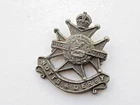 WW2 Notts & Derby Regiment Plastic Economy Cap Badge