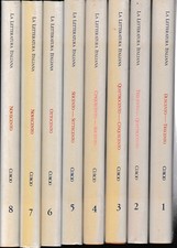 La Letteratura Italiana 8 Volumi Enzo Siciliano Curcio Opera Completa