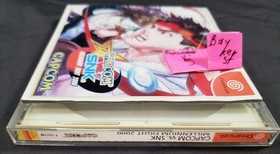 Capcom vs SNK 1 Dreamcast COMPLETE Japanese SEGA millennium 2000 japan