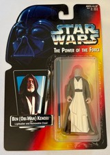 STAR WARS Power of the Force BEN OBI-WAN KENOBI FIGURE Kenner 1995 Red Card