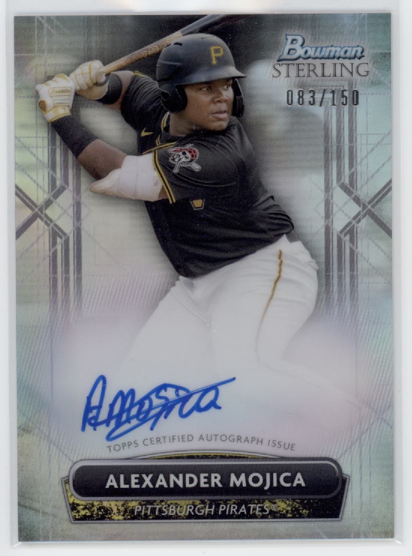2022 Alexander Mojica Bowman Sterling Refractor  Auto RC 83/150 #PA-AM (D1364)