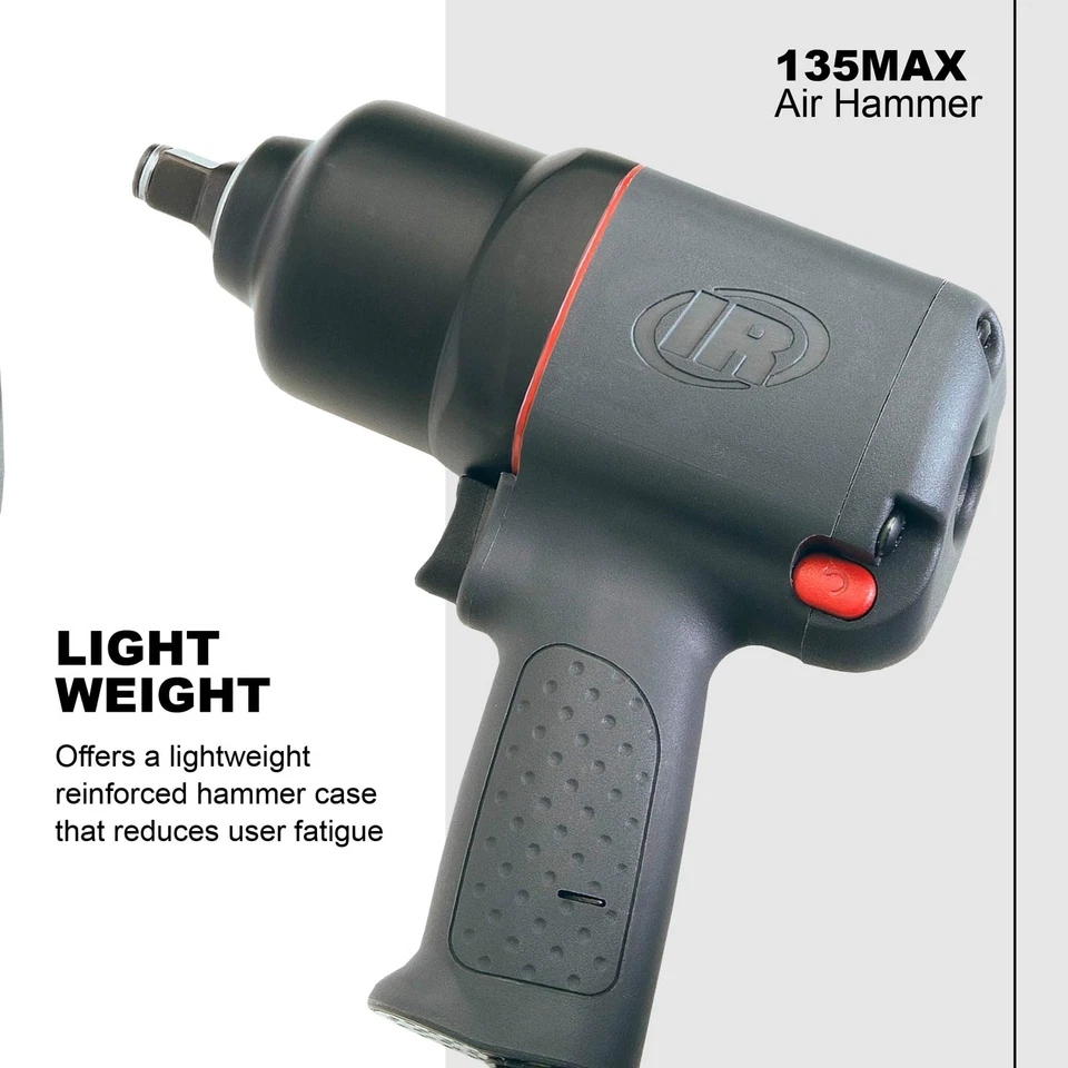 Ingersoll Rand 2130 1/2" Air Impact Wrench, 650 ft-lbs Max Torque, Heavy Duty - Image 2 of 4