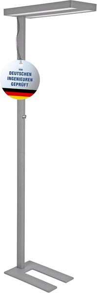 Led Stehleuchte Mauljuvis | Stehlampe Standleuchte | 4.000 K Silber-image