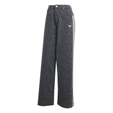 adidas Denim Loose Joggers Womens Size 27 Casual Athletic Bottoms KA2679