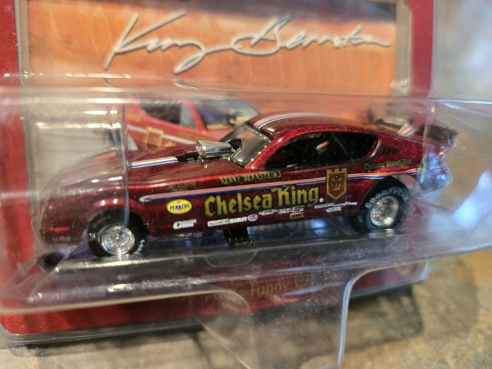 Coche divertido Chelsea King Arrow 1979 Kenny Bernstein de colección de acción 1/64 Foto 2 de 4