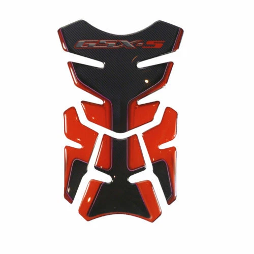 MAD PAD PROTECTION RESERVOIR SUZUKI GSXS GSX-S 750 1000 ROUGE LOOK CARBONE