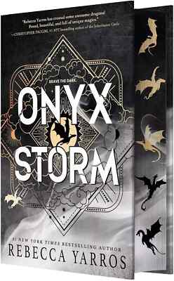 Onyx Storm Target Exclusive Edition By Rebecca Yarros Hardcover IN HAND New !