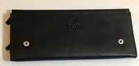 Bulova Jewelry/travel Case Leather Black Bulova Jewelry/travel Case Leather Black