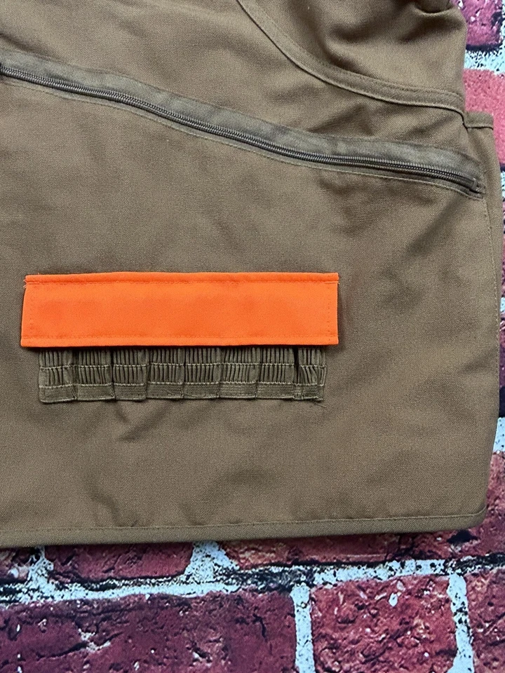 Gamehide Men's Switchgrass Upland Field Hunting Vest NWT 3XL Marsh Brown Orange - Image 2 of 4