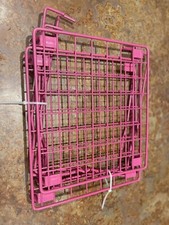 11" x 12" Wire Plastic Coated Locker Shelf - PINK