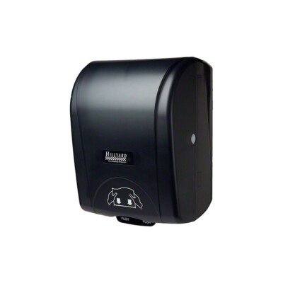 HILLYARD Mechanical Hand Towel Roll Dispenser Black 432190