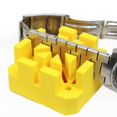 Bergeon 6744-P1-S Soft Band Support Bracelet Block Watch Tool, Swiss Made