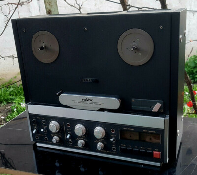 Für REVOX STUDER B77 Seitenteile schwarz  MDF Matte side panel Tonbandmaschin
