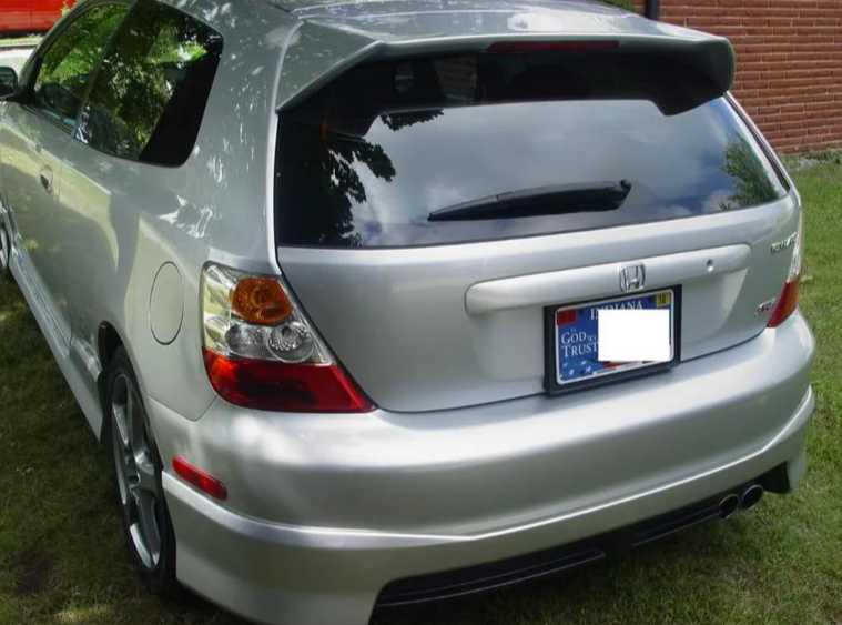 NEW 2002 2003 2004 2005 HONDA CIVIC SIR HFP EP3 STYLE REAR LIP | eBay