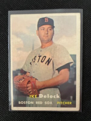 1957 TOPPS # 63 IKE DeLOCK