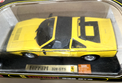 FERRARI 328 GTS YELLOW by ANSON OLD RELEASE 1:18 BRAND NEW IN BOX