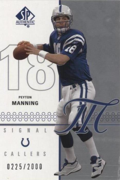 セール【激レア】PEYTON MANNING SP AUTHENTIC ルーキー セール【激レア】PEYTON MANNING SP AUTHENTIC ルーキー