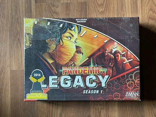 Z-Man Games Pandemic Legacy Season 1 Game Board - Sealed - ZM7171