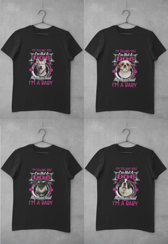 T-Shirt Hundeliebhaber Topseller Geschenk Geburtstagsgeschenk Mama Papa perfekte T-Shirts - Bild 1 von 38