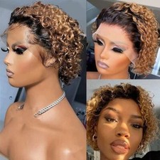 Fashion African Curly Hair Wig Short Hair