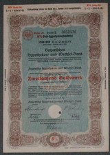 Bayerische Hypotheken- und Wechsel-Bank 1930 8 % Pfandbrief Reihe 21  2000 GM