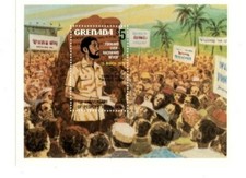 Grenada 1980 - People's Revolution - Souvenir stamp Sheet - Scott #994 -