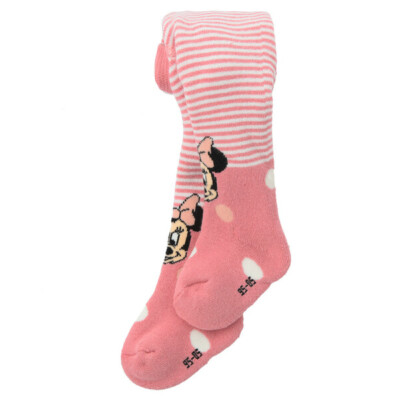 Disney baby Minnie Maus Baby Mädchen Frottee Thermo Strumpfhose Gr. 50/56, 62/68