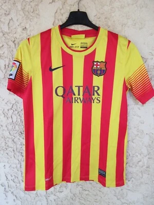 Maillot F.C BARCELONA 2014 Barcelone NIKE shirt Barça camiseta 12 13 ans - Photo 1/4