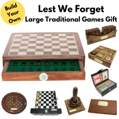 Damit wir große traditionelle Spiele nicht vergessen mit kostenloser Gravur