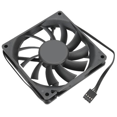 CPU Fan PWM 4Pin Cooling PC Cooler 12V Ultra Thin Speed Regulation Fan Fit