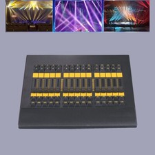 DMX512 Stage Lighting Console DJ Club Light Show M A Fader Wing Controller Case