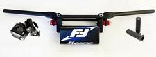 Fasst Co Flexx 15 Quad Handlebars Bars Blue Pad Clamps Grips Universal ATV's