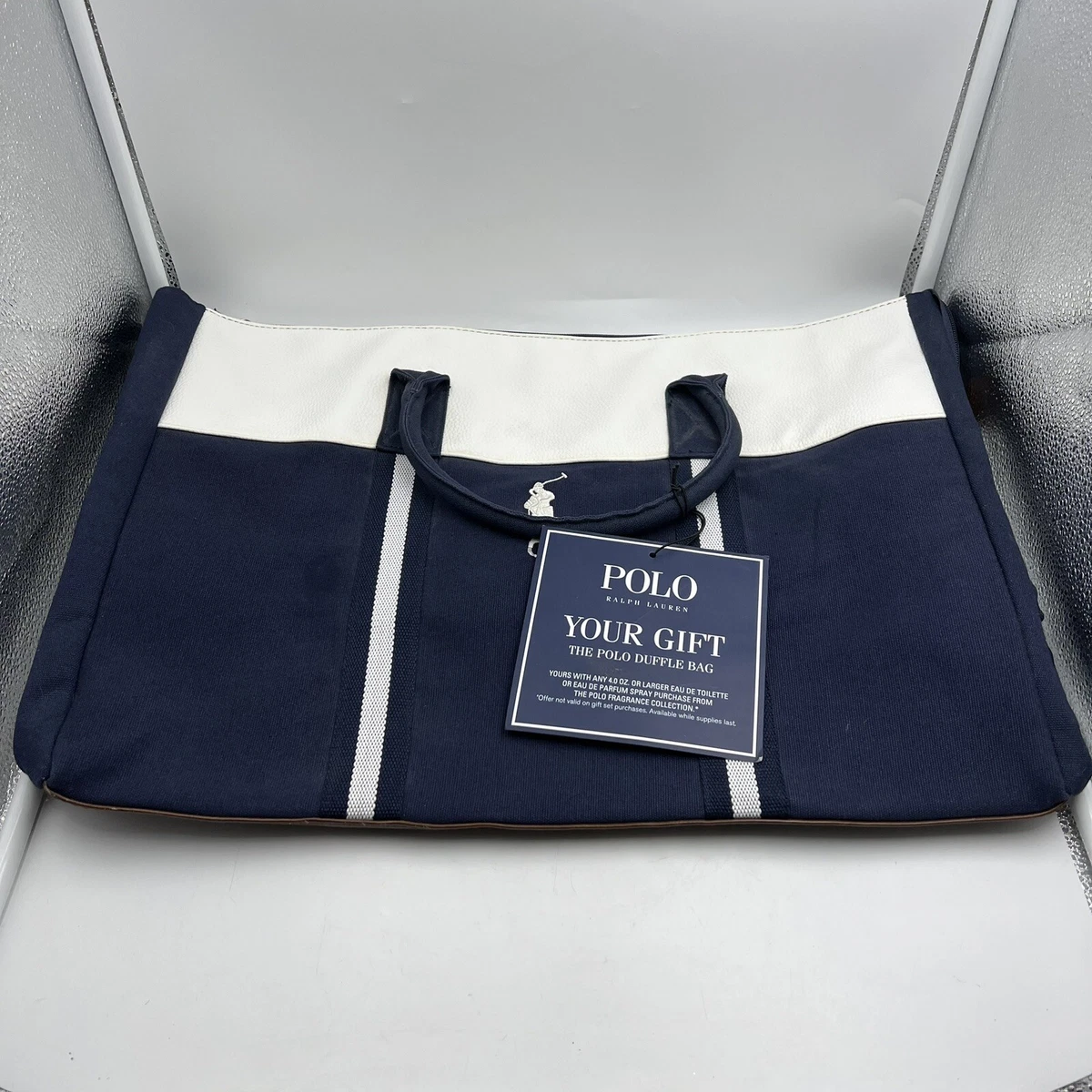 Ralph lauren duffle bag navy clearance