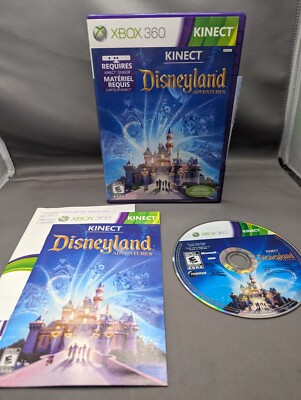Xbox 360 - Kinect Disneyland Adventures - Complete CIB - *KINECT REQUIRED*