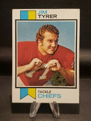 1973 Topps   Football #233 Jim Tyrer (Chiefs). Good Condition